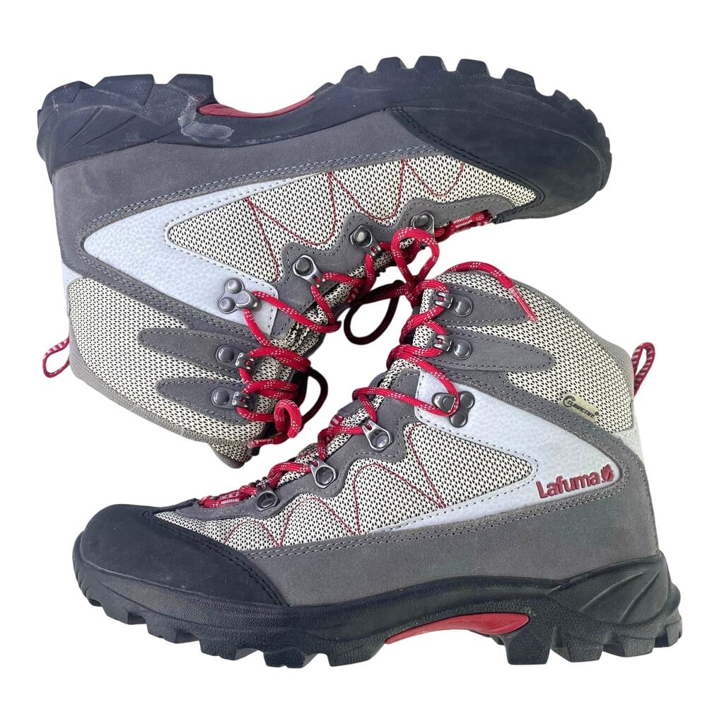 Lafuma Womens Argentera Grey Trekking Hiking Trail Ankle Boots Outdoors Size 8.5